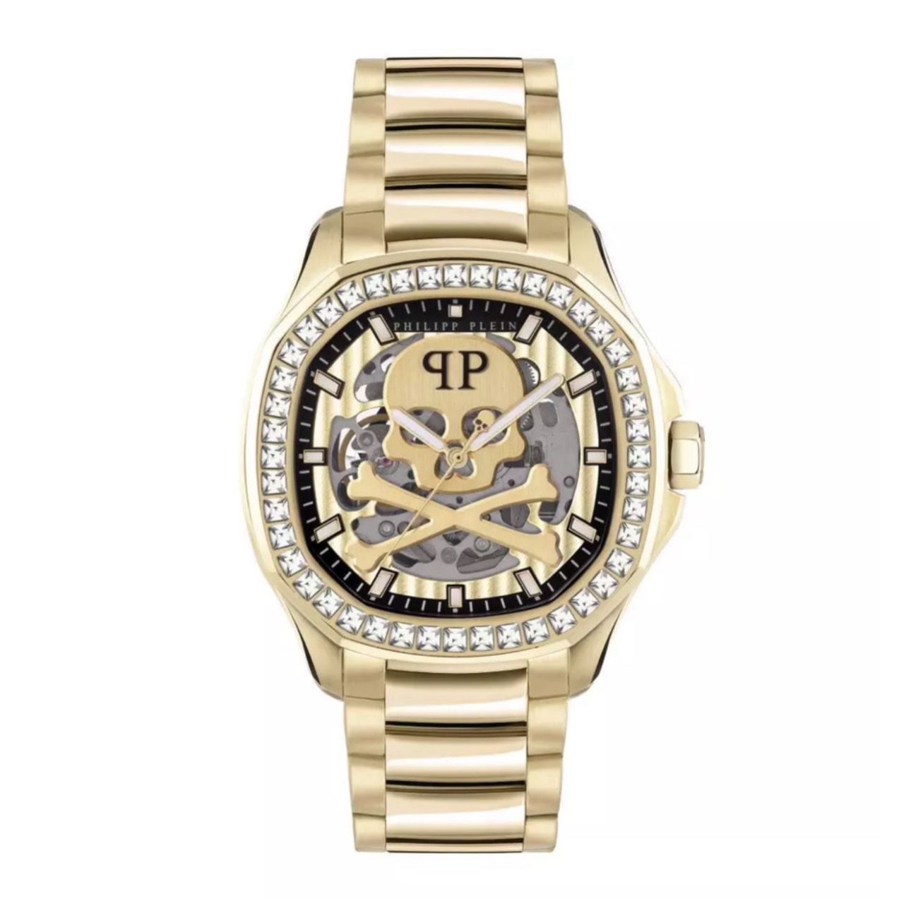 2b5d0eff-1ca9-42ff-a754-b07777177529 Reloj Philipp Plein Hombre Automático $KELETON $PECTRE PWRAA0723 Acero Inoxidable - 42MM - Imagen 1