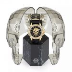 Reloj Philipp Plein Negro/Dorado Unisex Análogo The $kull Genderless PWNAA0122 - 41MM - Imagen 2