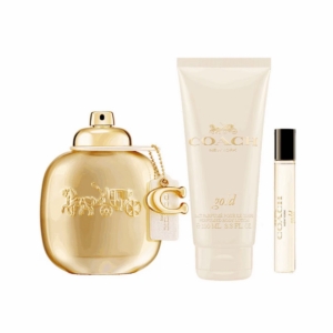Gift Set Coach Gold For Women