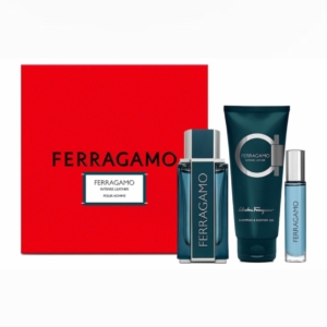 Gift Set Ferragamo Intense Leather