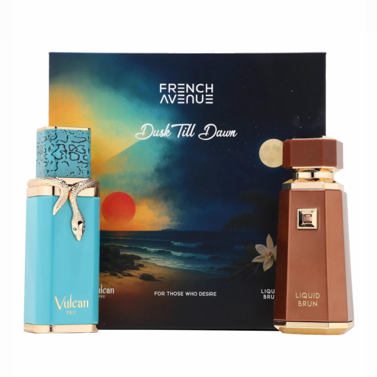 Gift Set Vulcan Feu 100 ML + Liquid Brun 100 ML